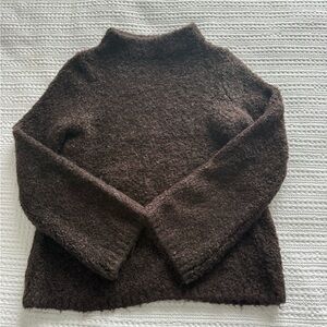 Ann Taylor Dark Brown Turtleneck Sweater